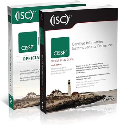 (ISC)2 CISSP Certified Information Systems Security Professional Official Study Guide & Practice Tests Bundle