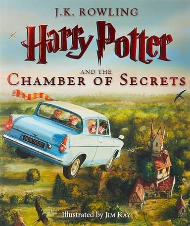 Harry Potter and the Chamber of Secrets: The Illustrated Edition (Illustrated) (2)